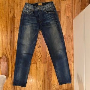 MOTHER Denim straight leg jeans